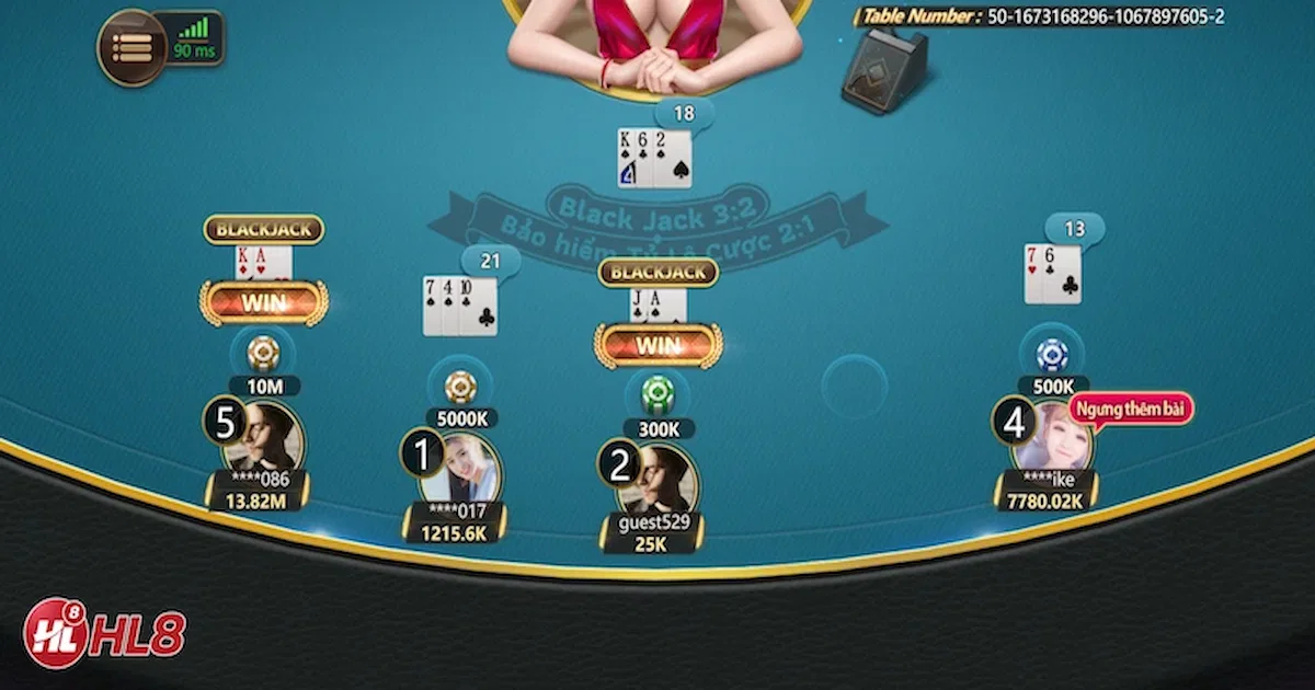 Chơi blackjack online