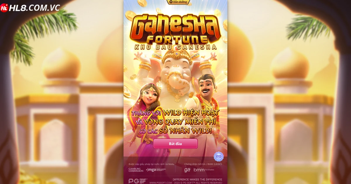 Quay hũ thần thoại Ấn Độ Ganesha Fortune tại HL8